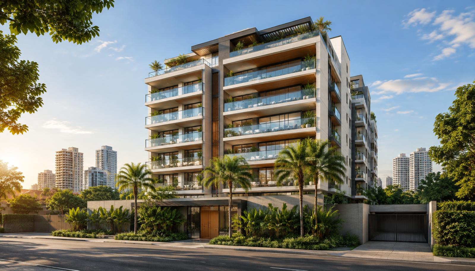 Edifício residencial contemporâneo